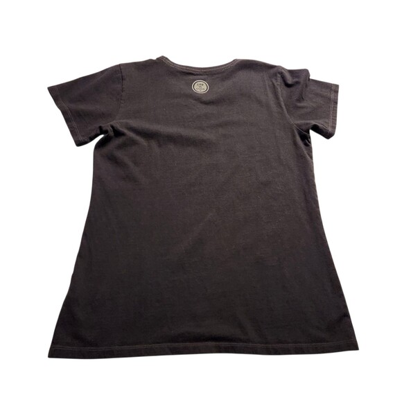 Life Is Good Crusher Tee Shirt Short Sleeve Black HAPPY CAMPER Dog Womens Size M - Picture 4 of 6